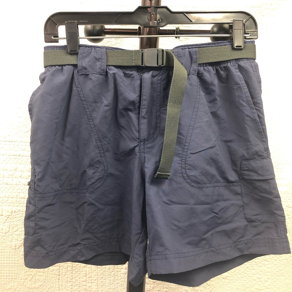 Blue Columbia Board Shorts w/ Nylon Belt Small